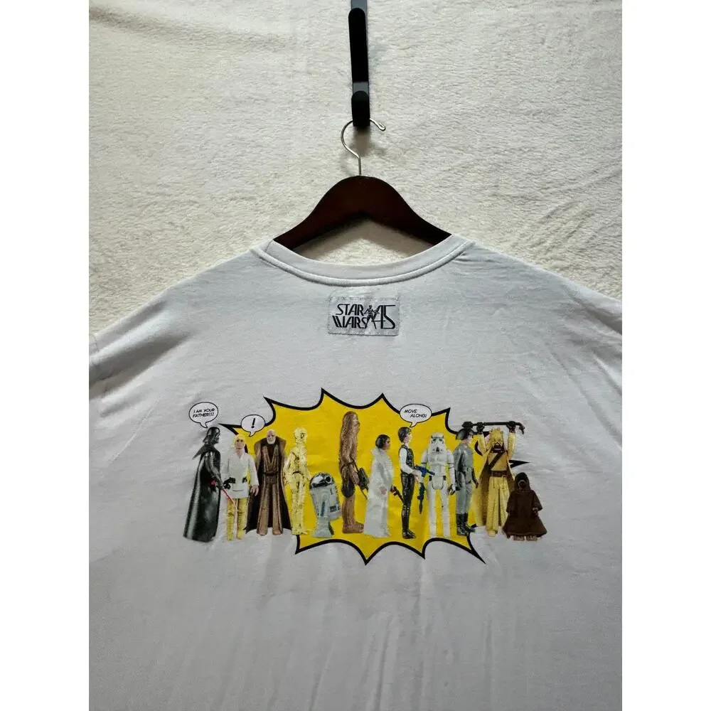 Star Wars 45th Anniversary 3XL NWT Action Figures Long Sleeve Disney Shirt